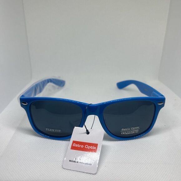 Classic Neon Retro Unisex Flex Fit Sunglasses - Picture 2 of 3